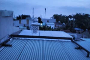 Giếng trời lấy gió và sáng trên mái tôn – TP Rạch Giá